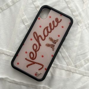 Wildflower “Yeehaw” iPhone XR case